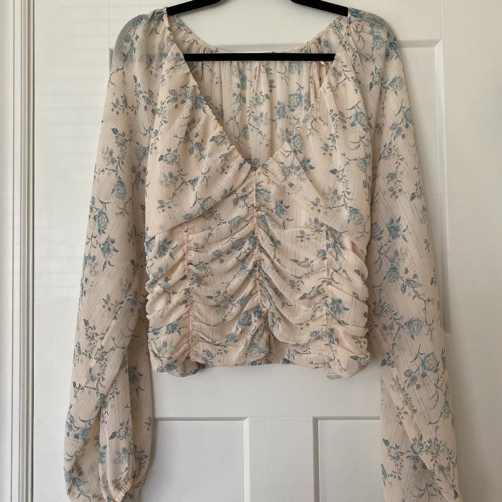 Free People Final Rose Blouse (NWT) Size Large